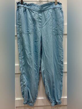 Zac & Rachel Pale Blue Lyocell Joggers